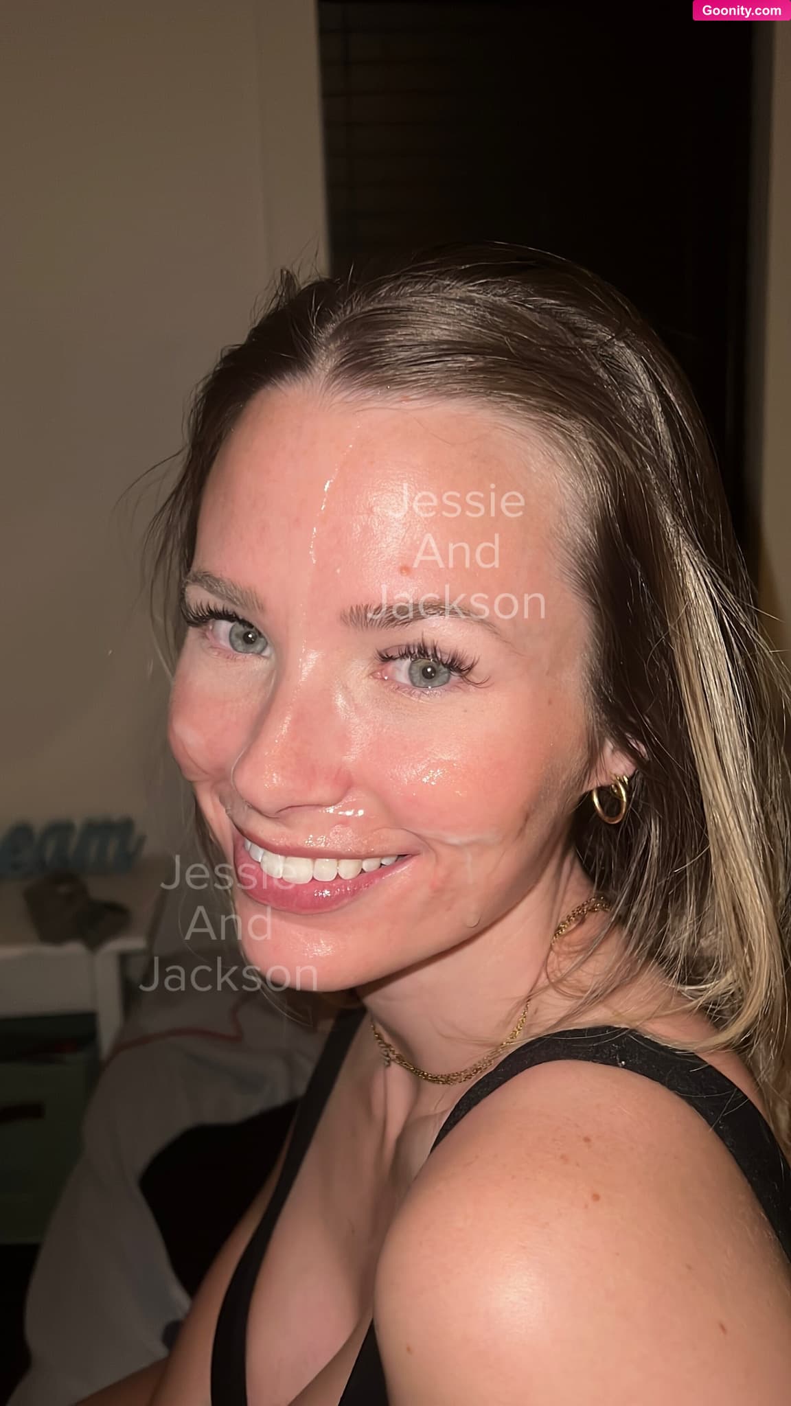 Jessie and Jackson on OnlyFans - About last night 💦💦💦He pulled out at the last second and decided to coat my face with his hot load…. 🥵-Jessie 💋