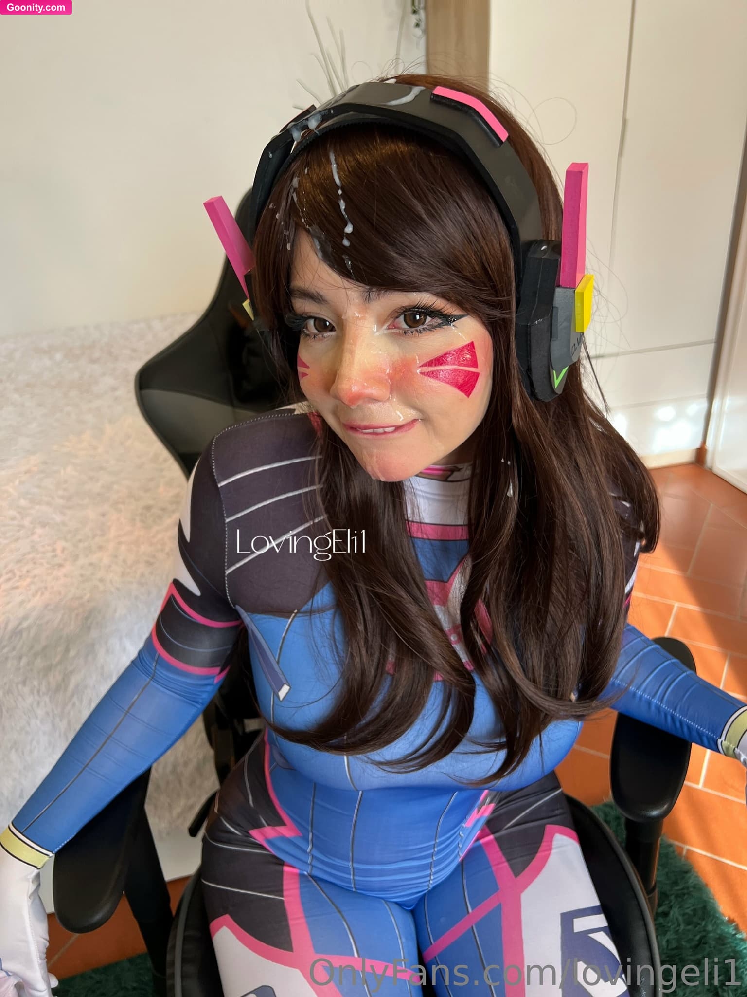Eli❤️ on OnlyFans - DVA loves cum!! 💦💦 don't I look pretty with cum all over me?..