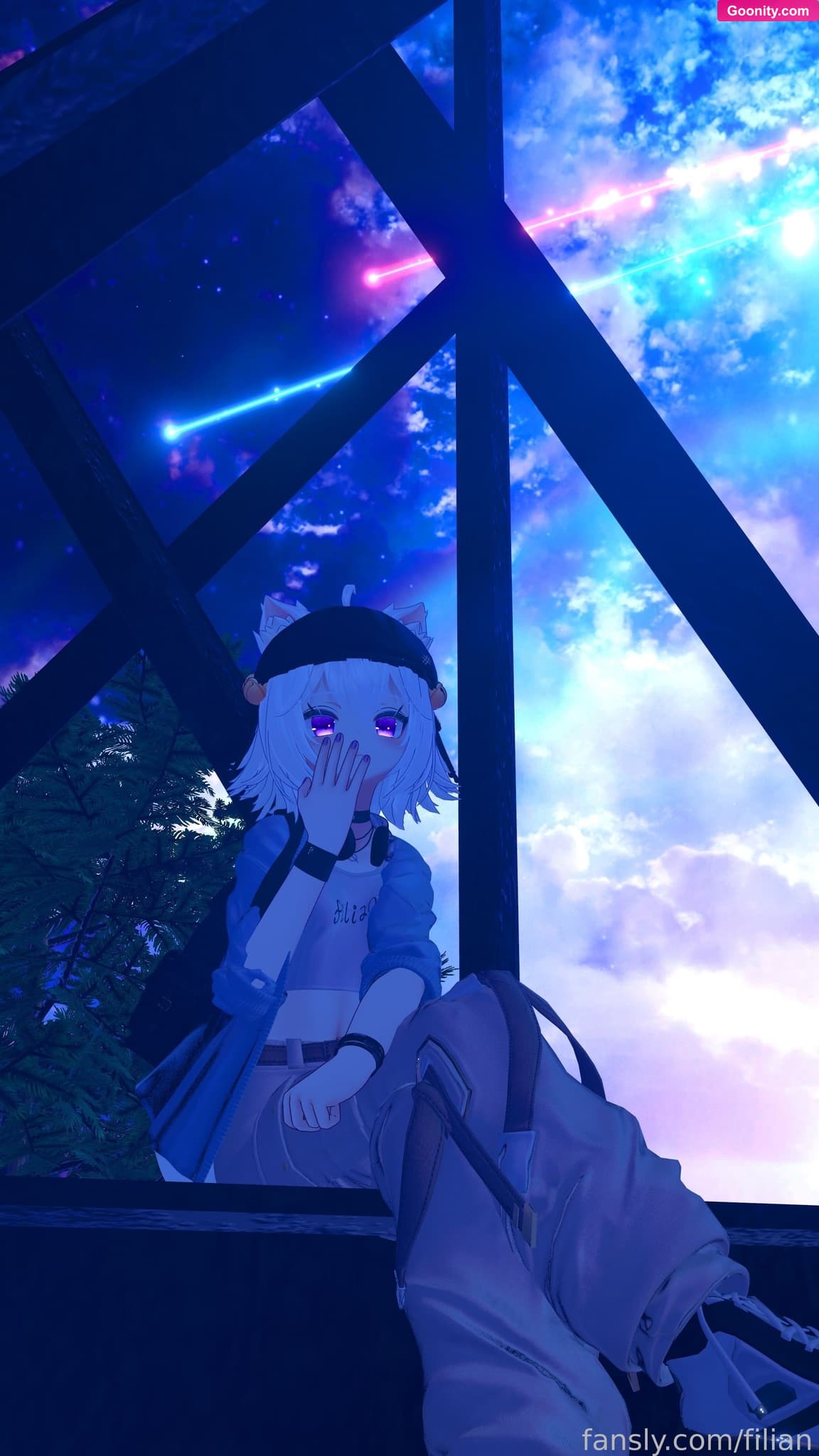 filian on OnlyFans - What if we’re all NPCs…staring at the dev’s skybox? 😔