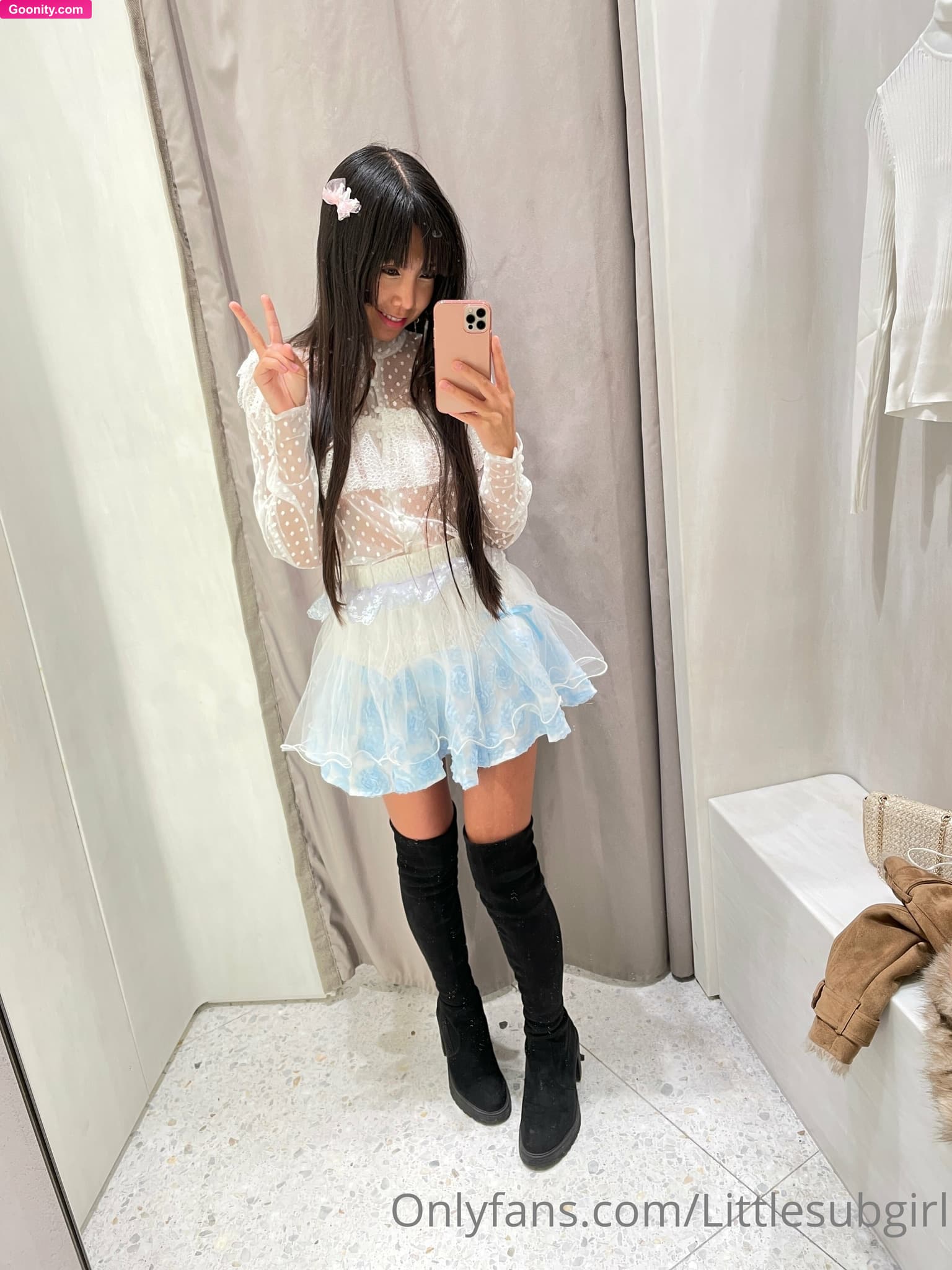 Littlesubgirl on OnlyFans - In dressing room