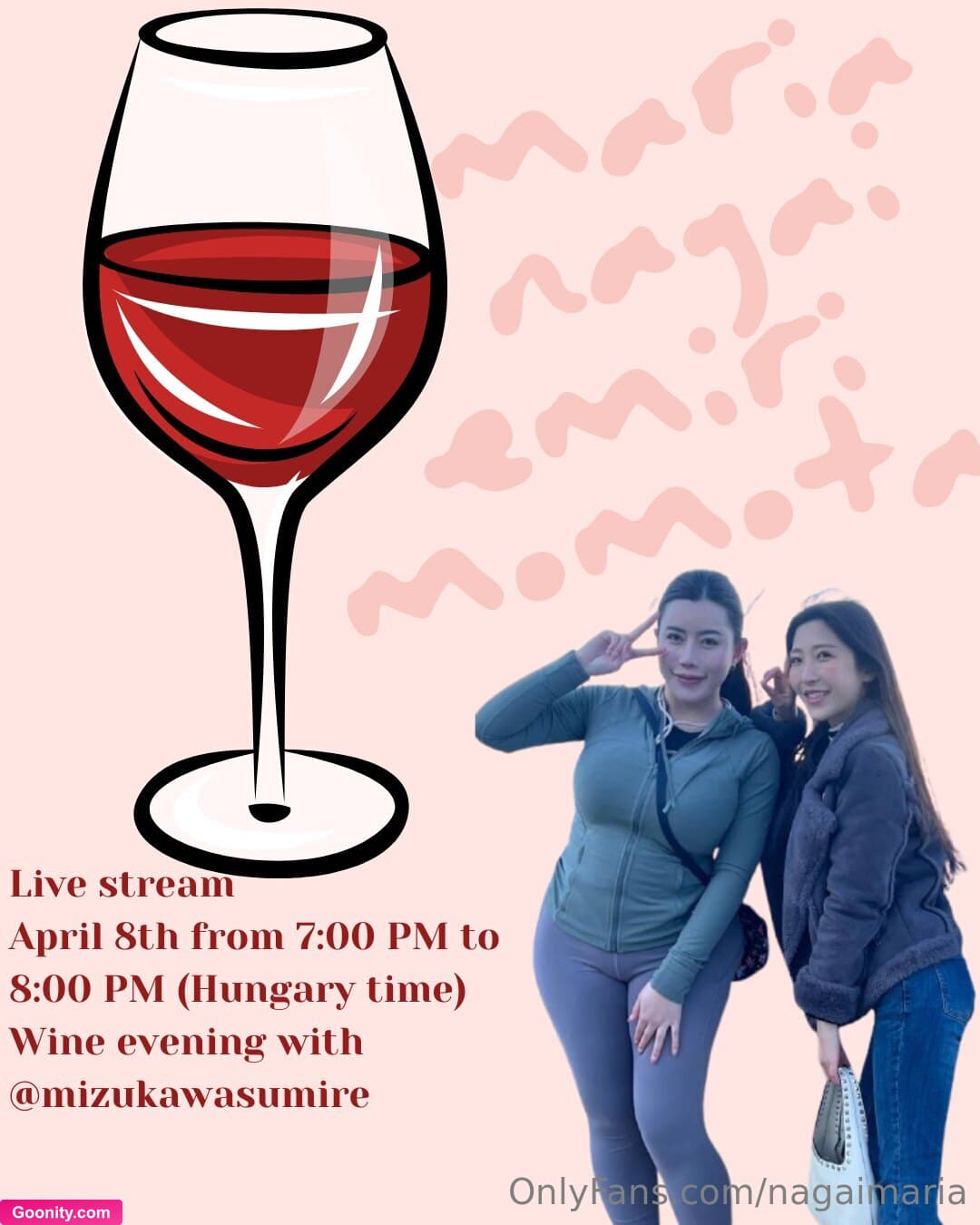Maria Nagai on OnlyFans - Hi bb.I'm Maria Nagai🌸🌸Wine evening with @mizukawasumire 🍷🥂J..