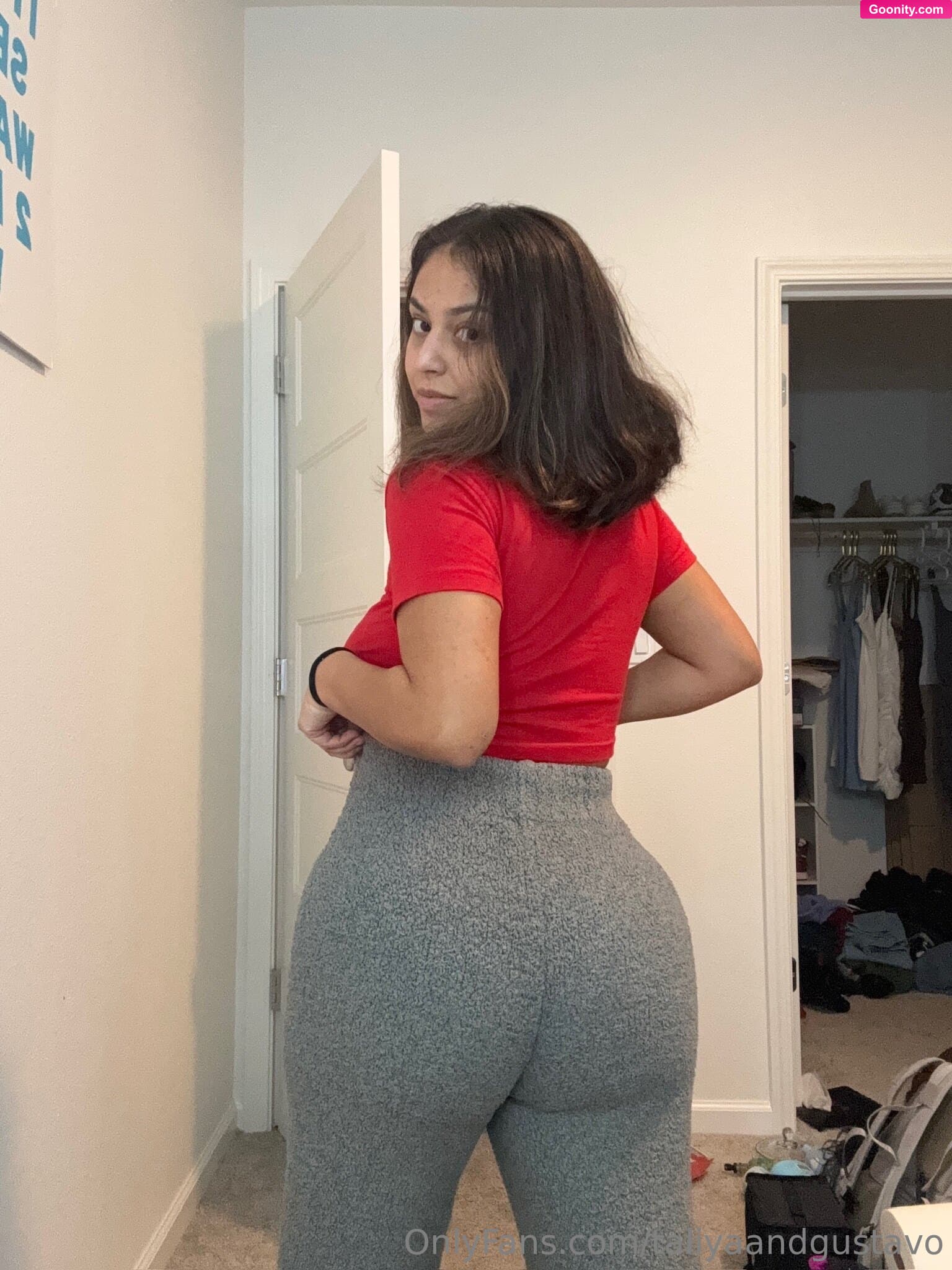 Taliyaandgustavo on OnlyFans - red white and booty