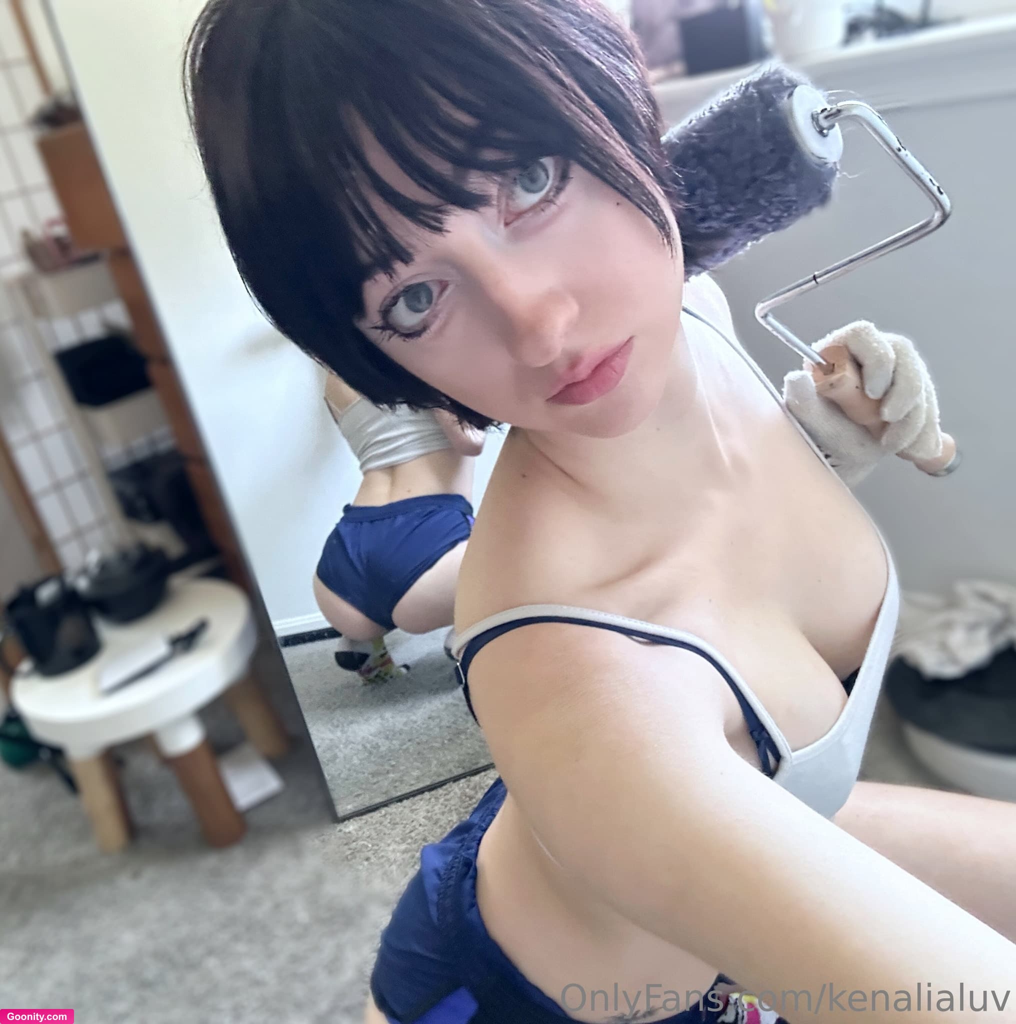 Lia on OnlyFans - POV: Reiko Kujirai passes out after painting, but you save +..
