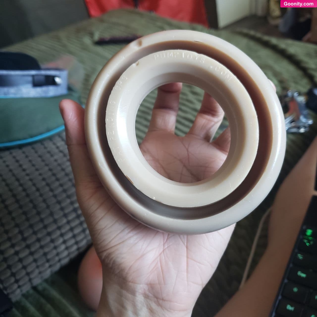 Rayray Sugarbutt on OnlyFans - Oookay so. Kind of a major setback. My pump broke, basically. It has a rubber seal that allows it to pressurize properly, and it has a hand pump that lets me apply the pressure. The handle on the pump snapped clean-the-fuck-in-half, so I cant pump with it. The seal has become warped somehow and no longer actually forms a seal. I ordered replacement parts, but they're gonna take at least a week to get here. I had PLANNED to film scenes using the pump in like two days, but now thats basically impo
