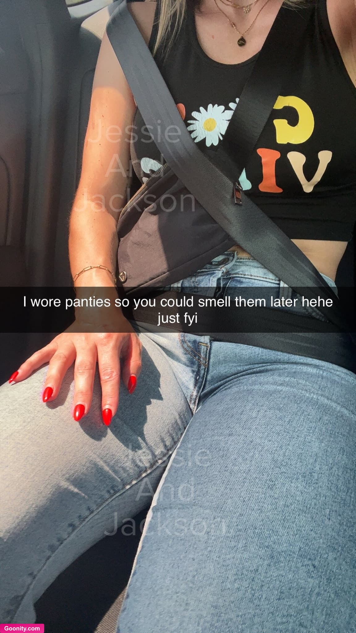 Jessie and Jackson on OnlyFans - A little fun from today hehe đHereâs what I sent Jackson while we were apart today đI still have the panties onâŠ.and heâs definitely ready to smell them! -Jessie