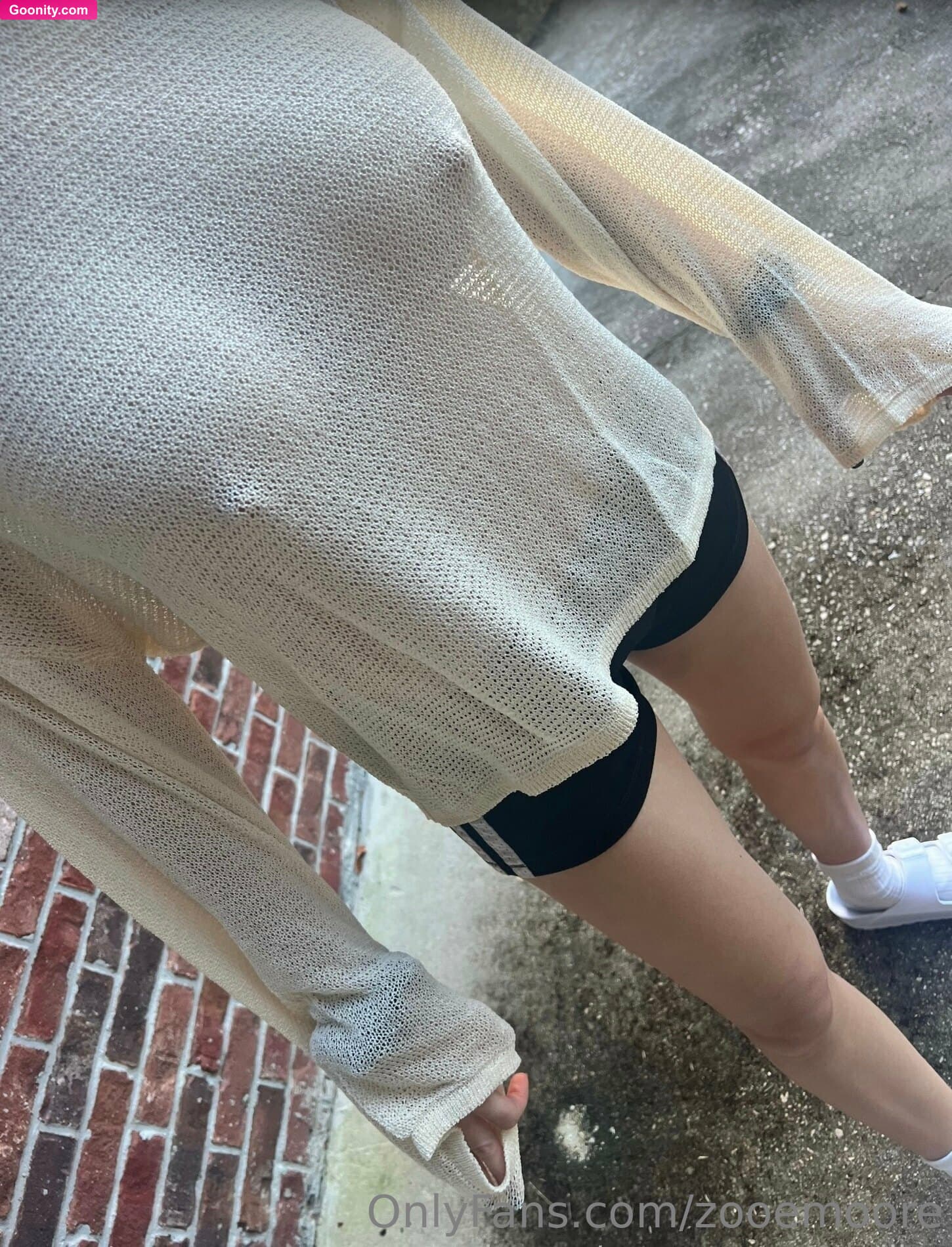 Zoe on OnlyFans - starting to love the way loose tshirts look on me.. plus the..