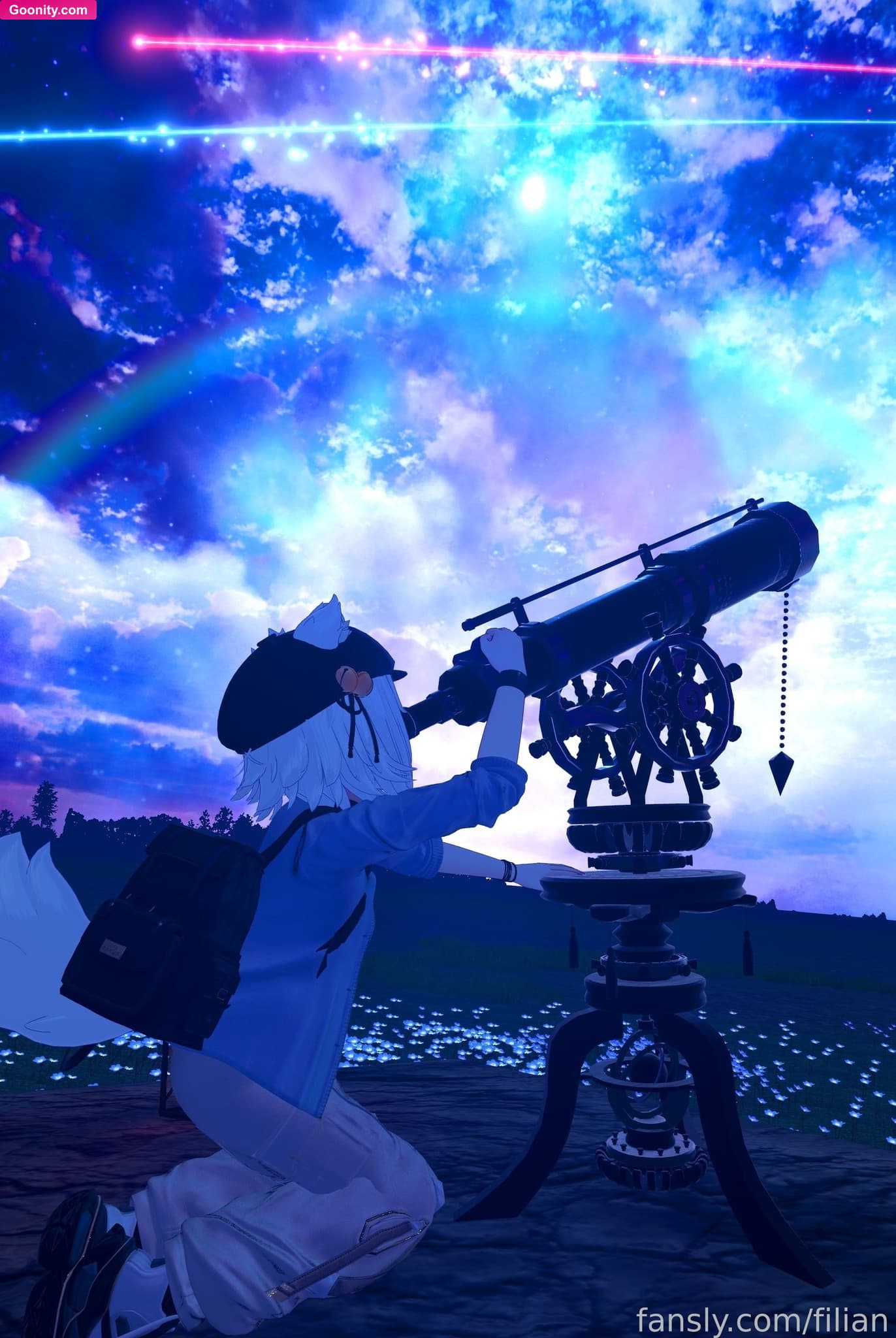 filian on OnlyFans - What if we’re all NPCs…staring at the dev’s skybox? 😔