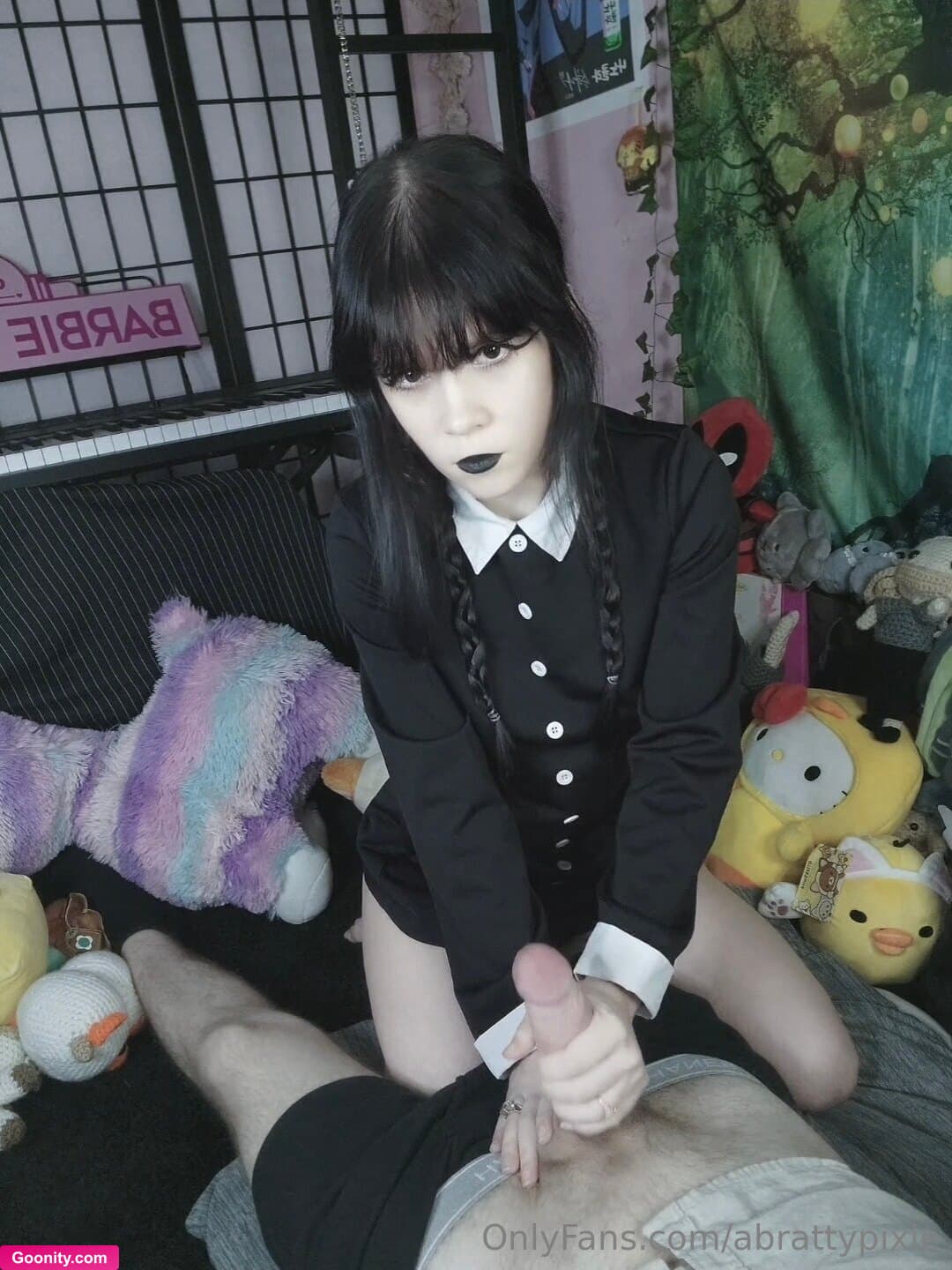 Pixie ♡ on OnlyFans - :3 new Wednesday Addams BG vid in DMs! (tip $10 if you don't..