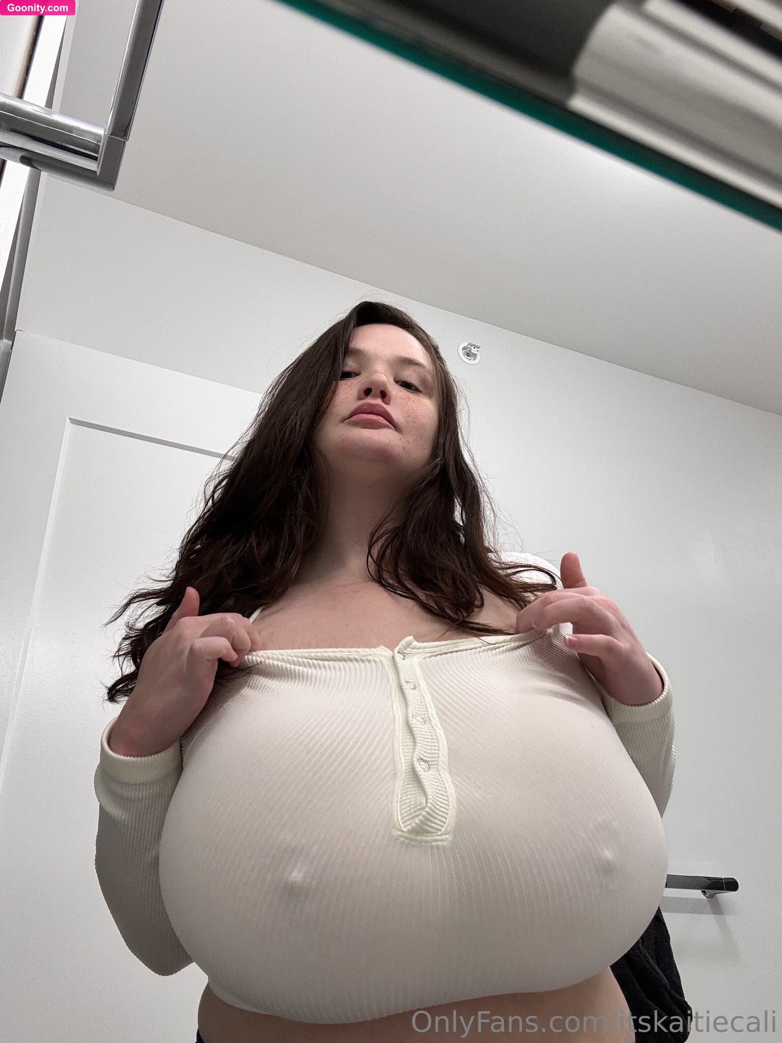 Kaitlyn on OnlyFans - The buttons are barely hanging onđ€