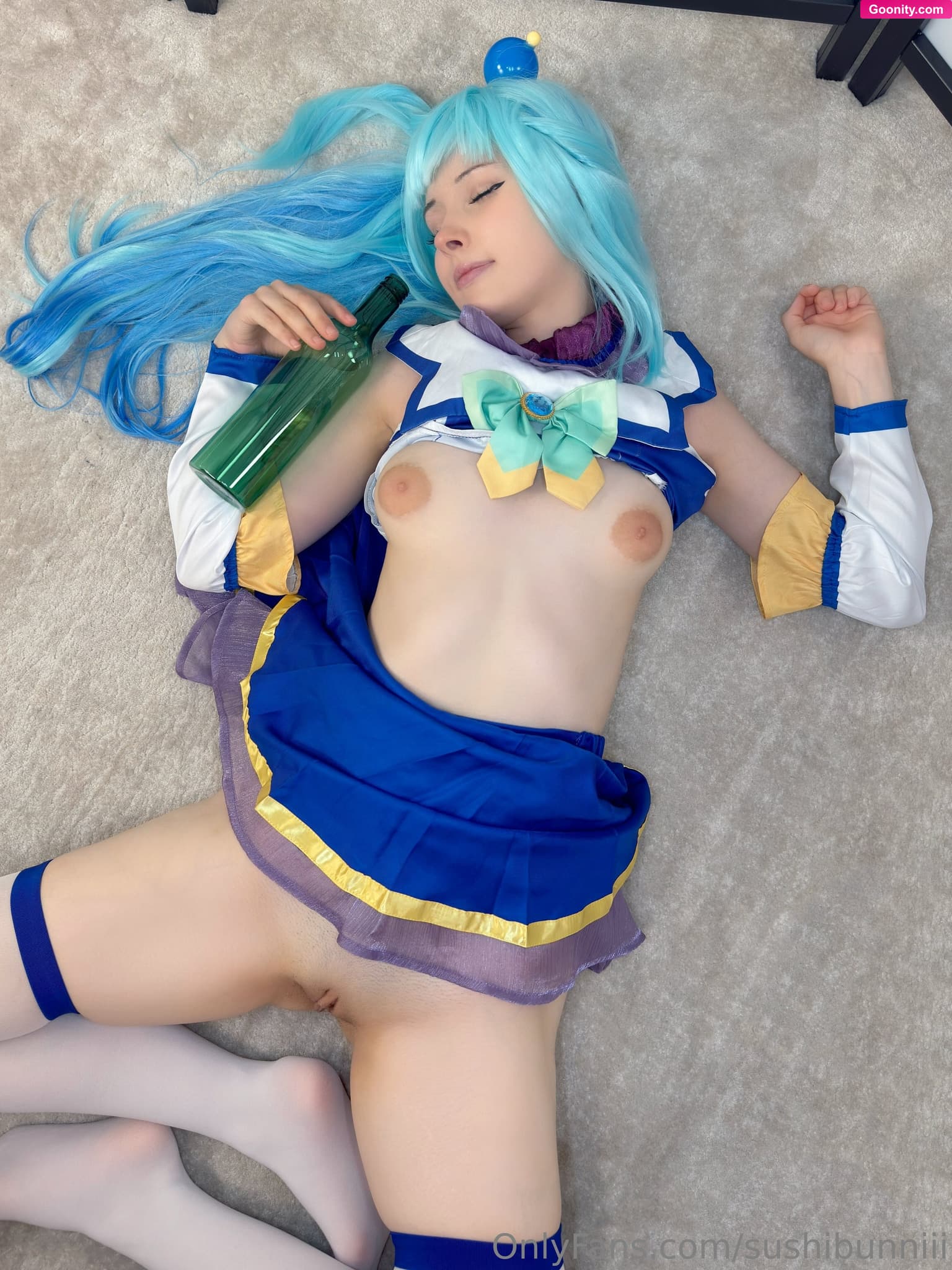 Sushi on OnlyFans - "Kazuma may call me useless, but joke's on him! My holes hav..
