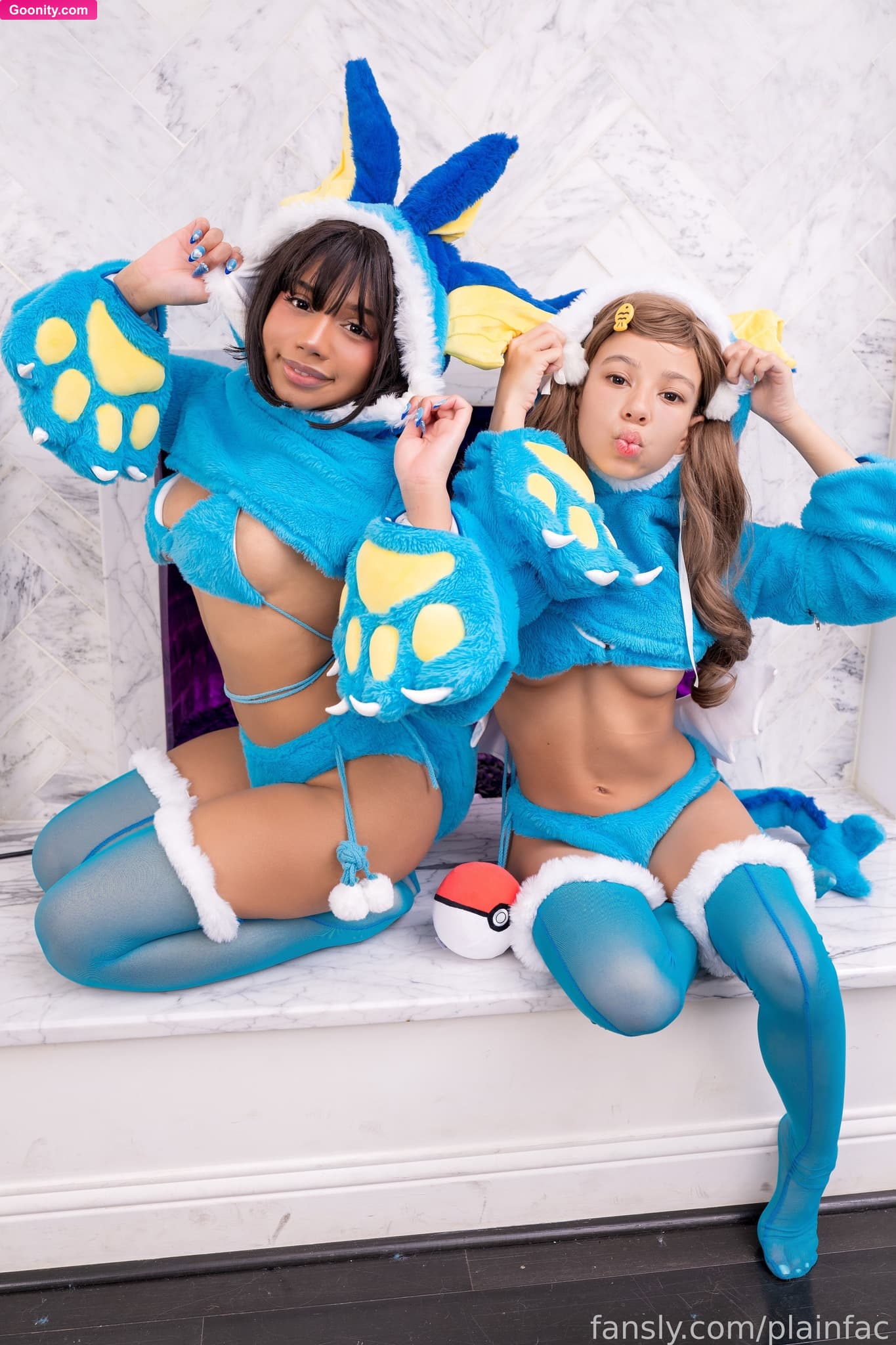 クマ 猫 𝐂𝐡𝐢𝐩𝐩𝐲 on OnlyFans - me and @Akaneararagi are your cute vaperons waiting to be bred~ #cute #petite #pokemon #cosplay #roleplay