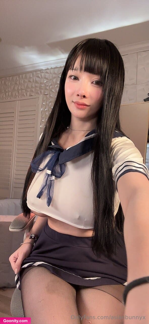 AsianBunnyx on OnlyFans - on a scale of 1-10 how badly do you want to motorboat me? 😍