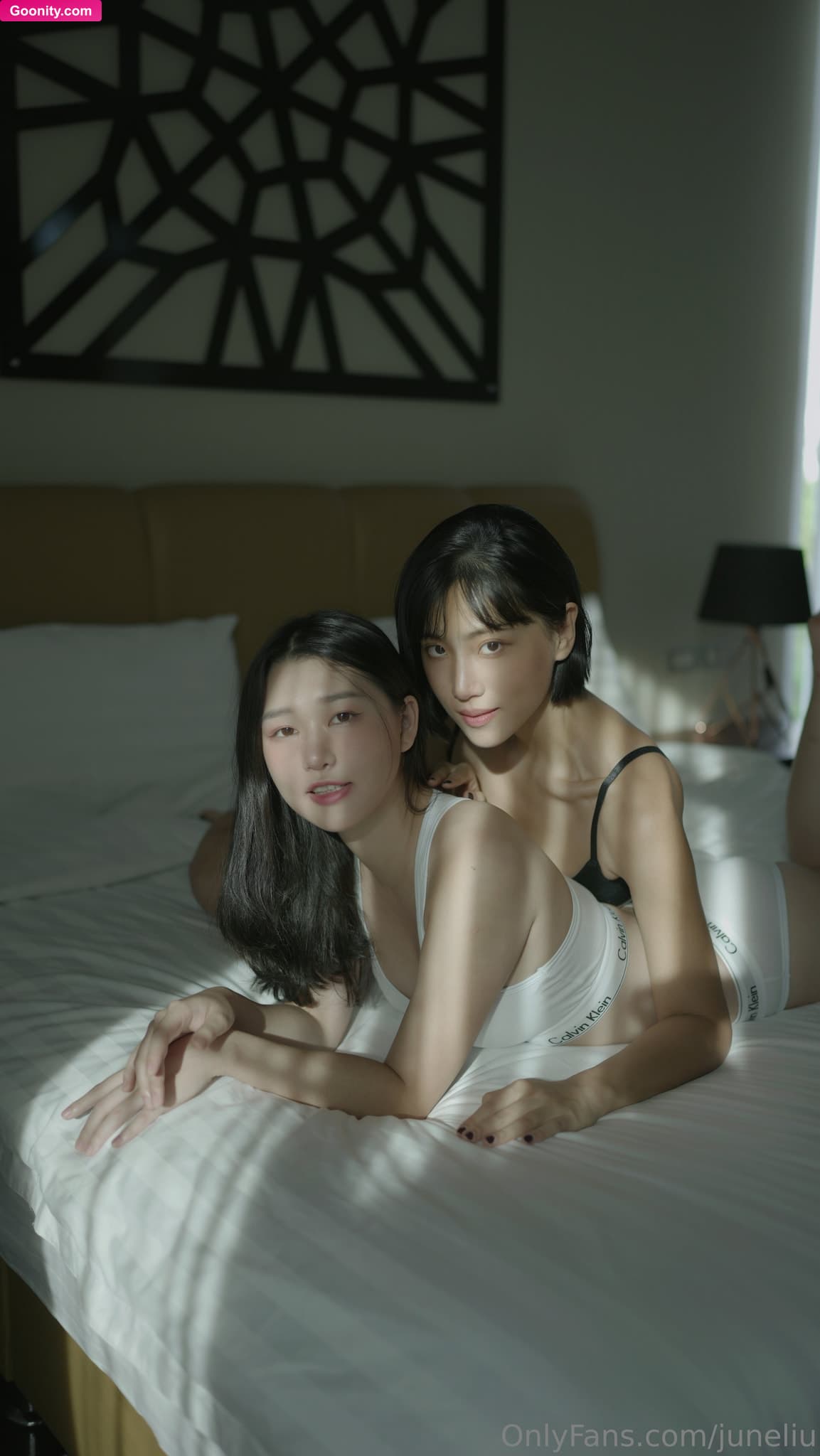 June Liu SpicyGum on OnlyFans - With @weijoannana Part 1 🌿