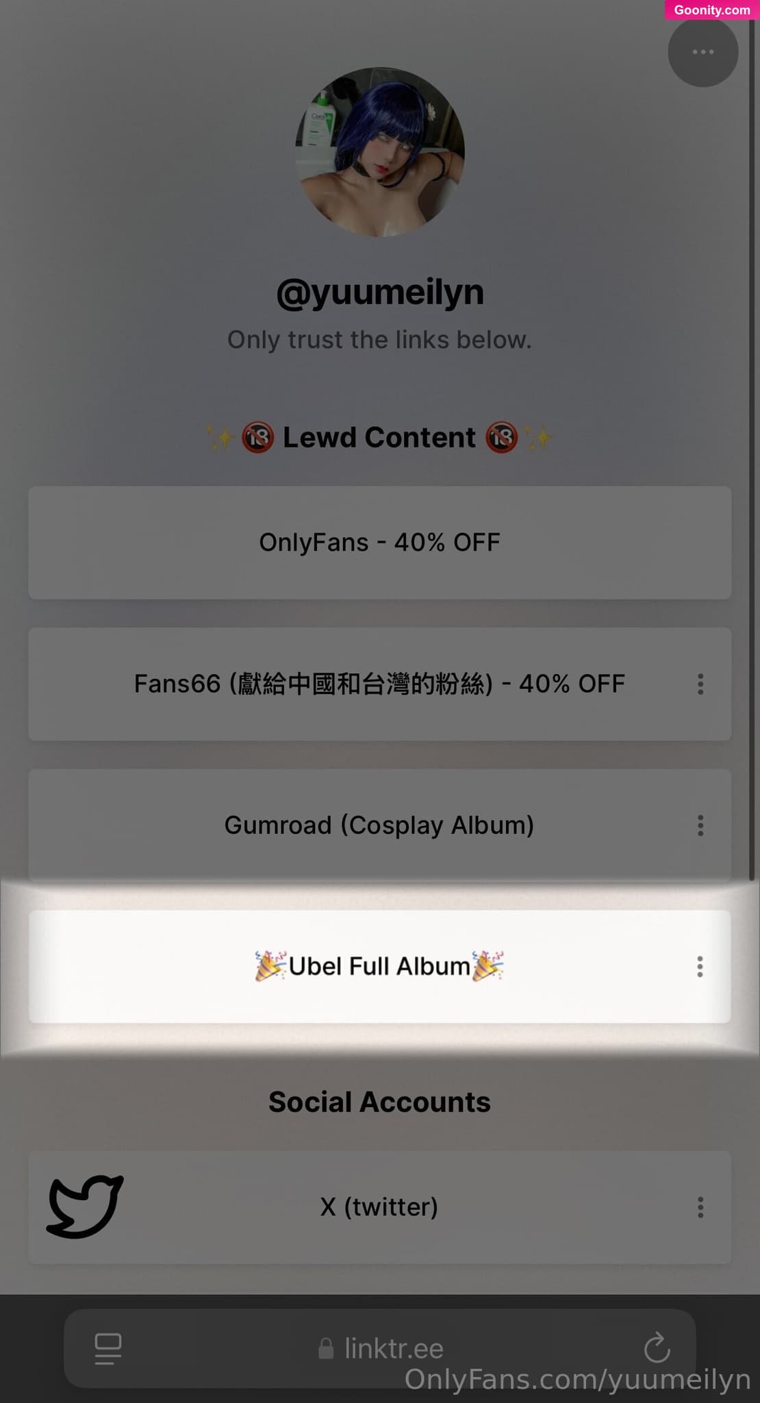 Yuumeilyn on OnlyFans - As promised, FULL Ubel Uncensored 18+ album with pussy sprea..