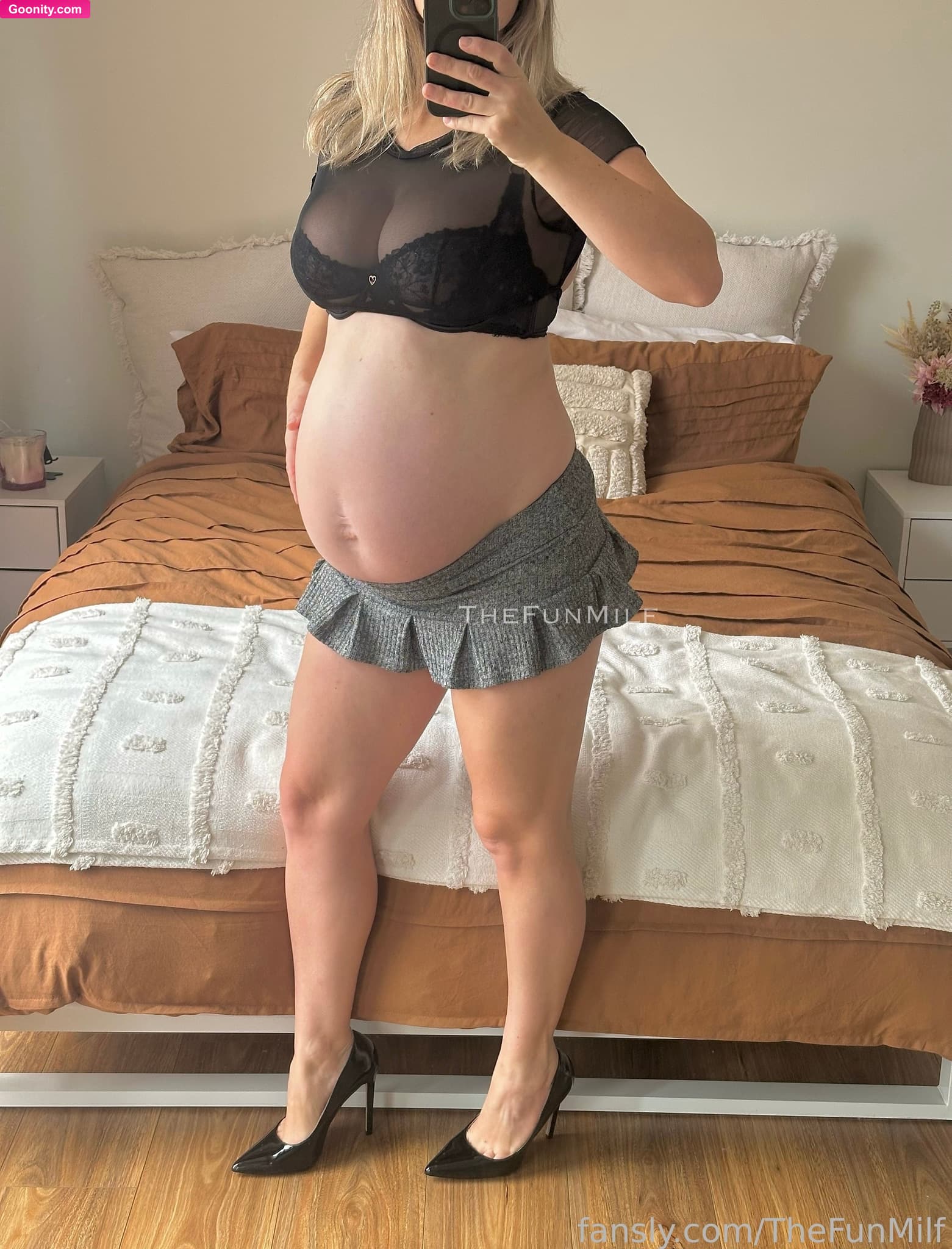 TheFunMilf on OnlyFans - Tell me you love my mini skirt… even if I wear it while pregnant! #tits #pregnant #milf