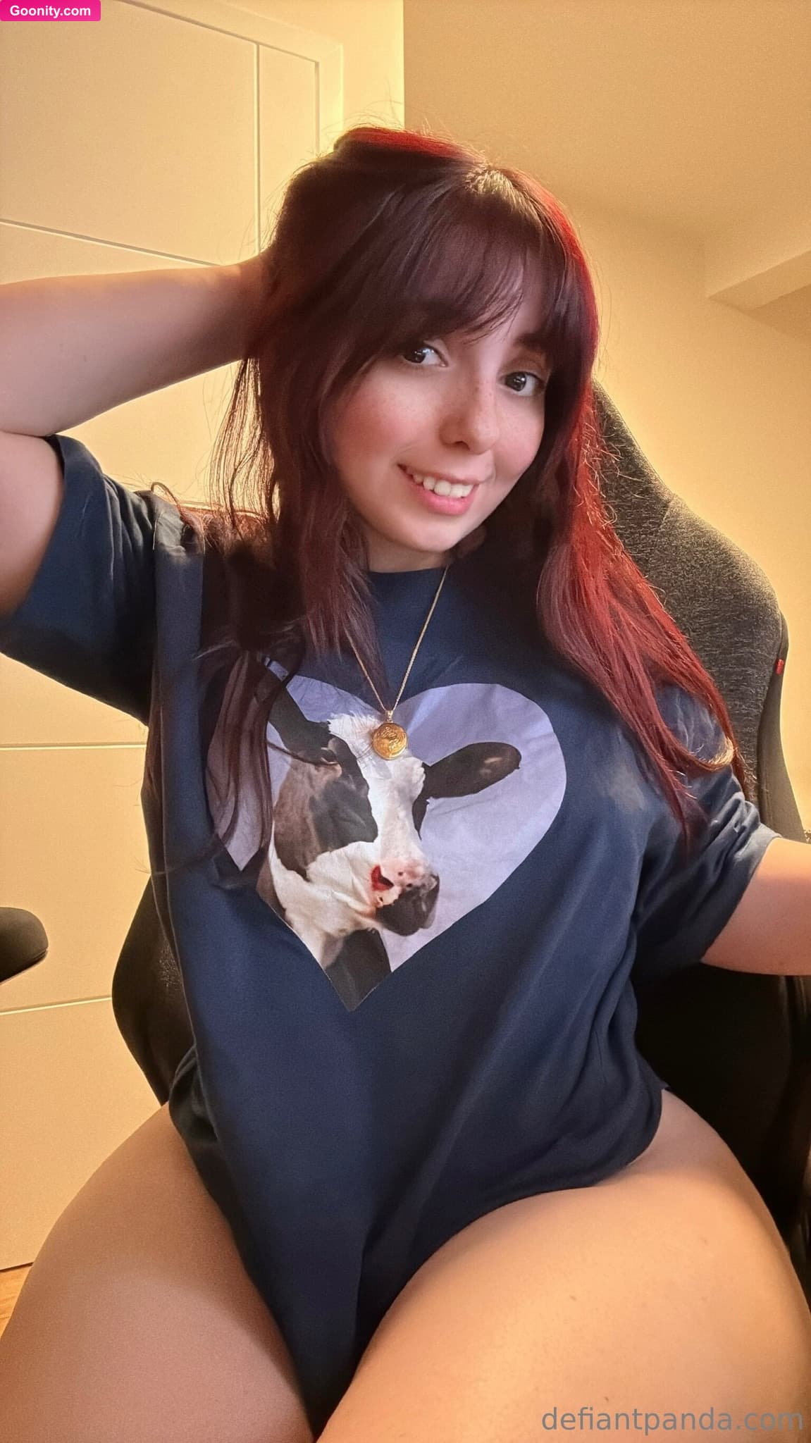 Cora on OnlyFans - I love collecting silly t shirts 😄