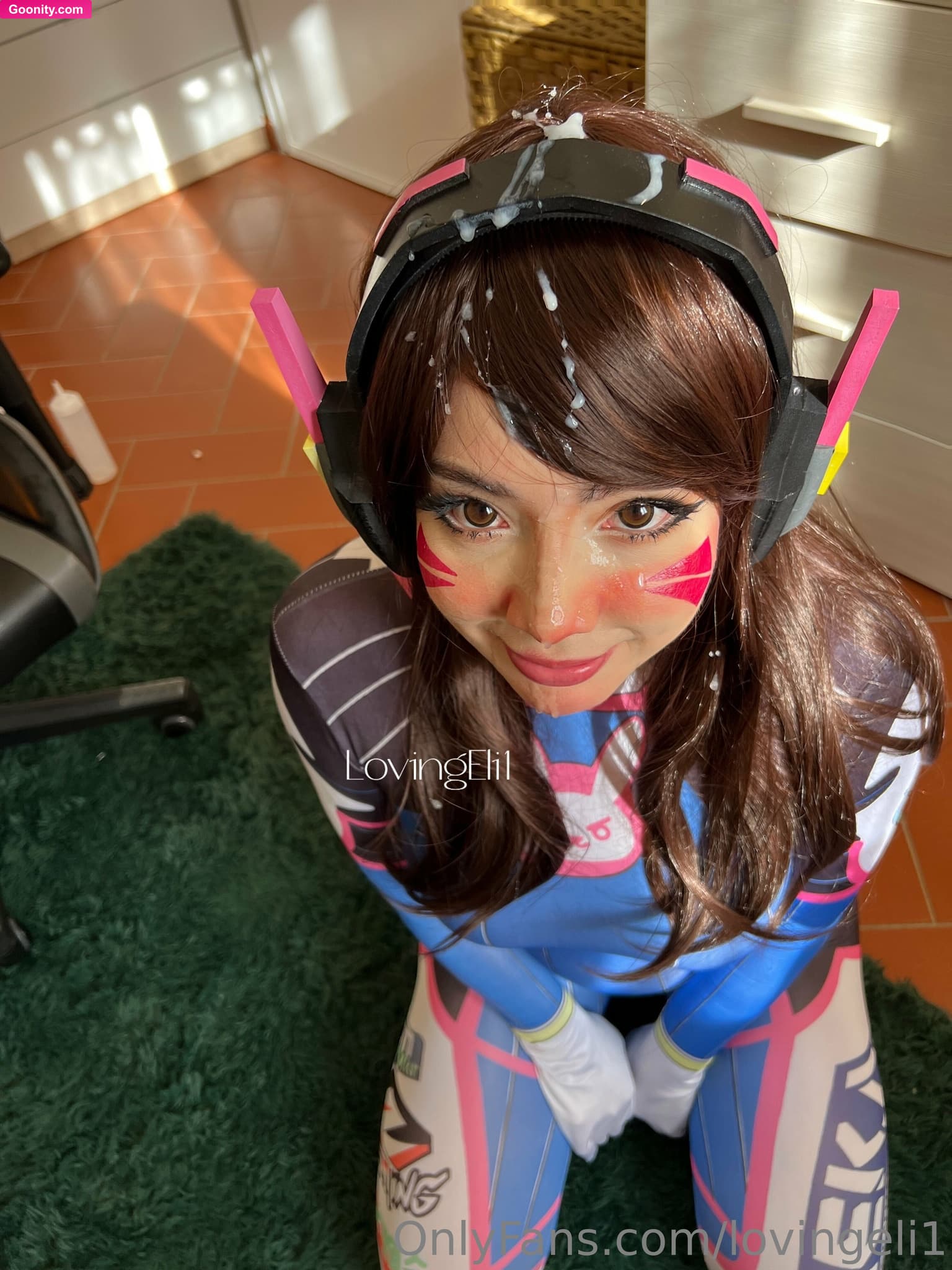 Eli❤️ on OnlyFans - DVA loves cum!! 💦💦 don't I look pretty with cum all over me?..