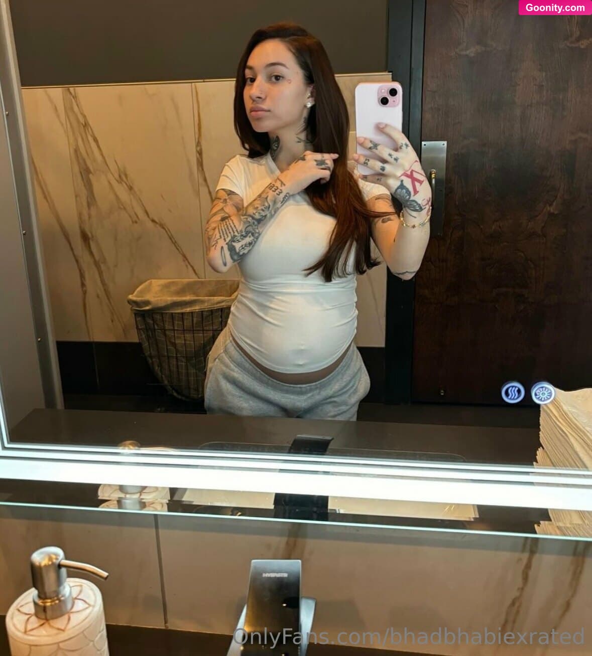 Bhad Bhabie on OnlyFans - I’ll show you my bump if you show me yours 🤣