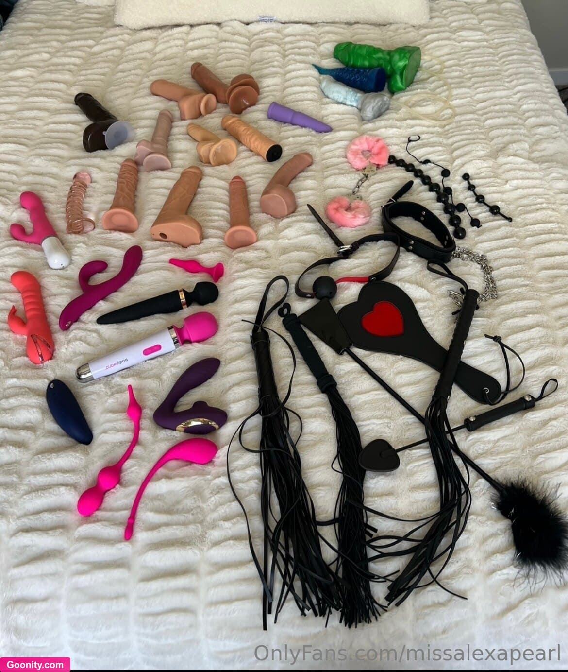 Mama Alexa on OnlyFans - Going into the New Year with a Pleasureful SALE makes me happy 😊 😈 Induldge in one of my favorite toys from my collection! All dildos - $125 Whips - $55 Vibrators/Vibrating Dildos - $150 Anal toys - $100 Cuffs - $25 Send zipcode for full price including shipping ❤️ Ask me about a bundle deal ✨