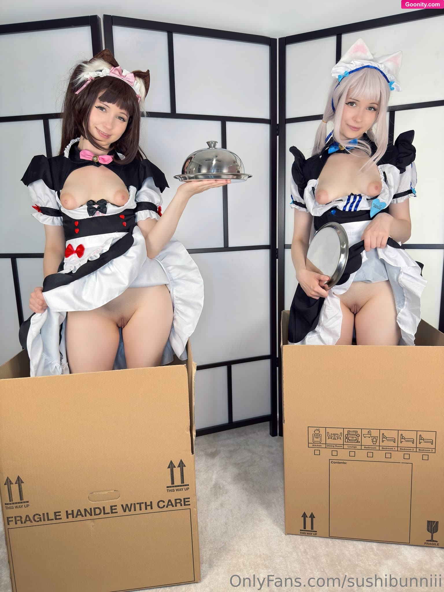 Sushi on OnlyFans - "Master! Will you please let Chocola and Vanilla live with y..