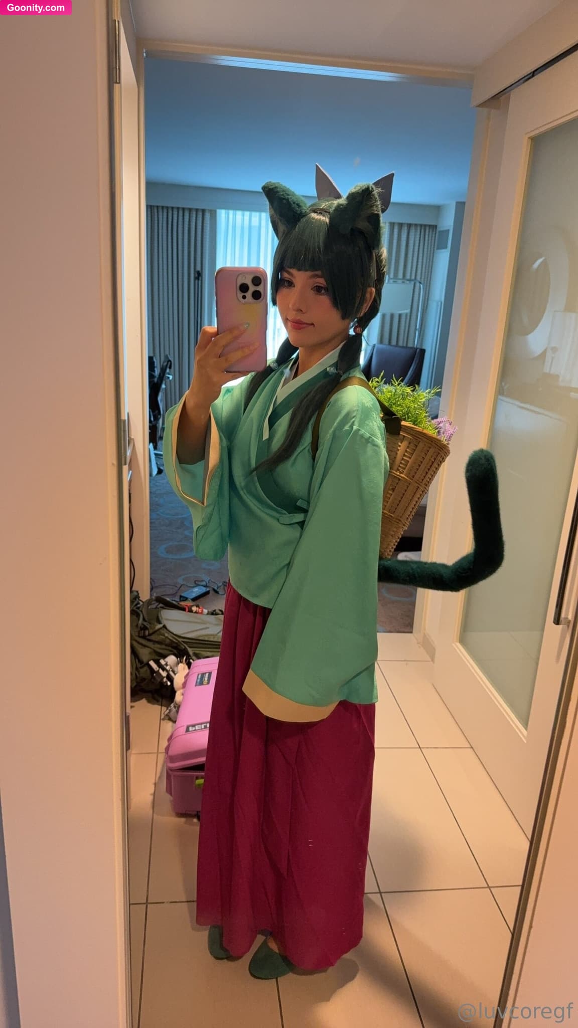 lex 🩷 on OnlyFans - maomao cosplay from today :)