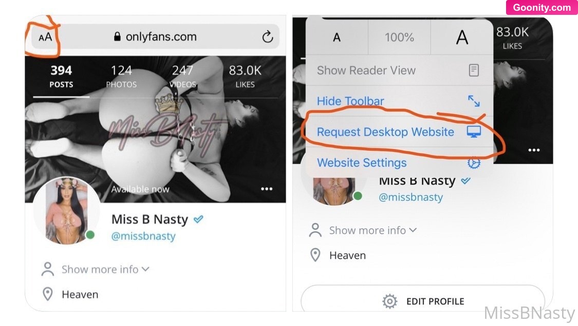 MissBNasty on OnlyFans - If you are having issues viewing videos try the steps above to see if it helps. Onlyfans is making a lot of updates and I think it’s disrupting video playback.
