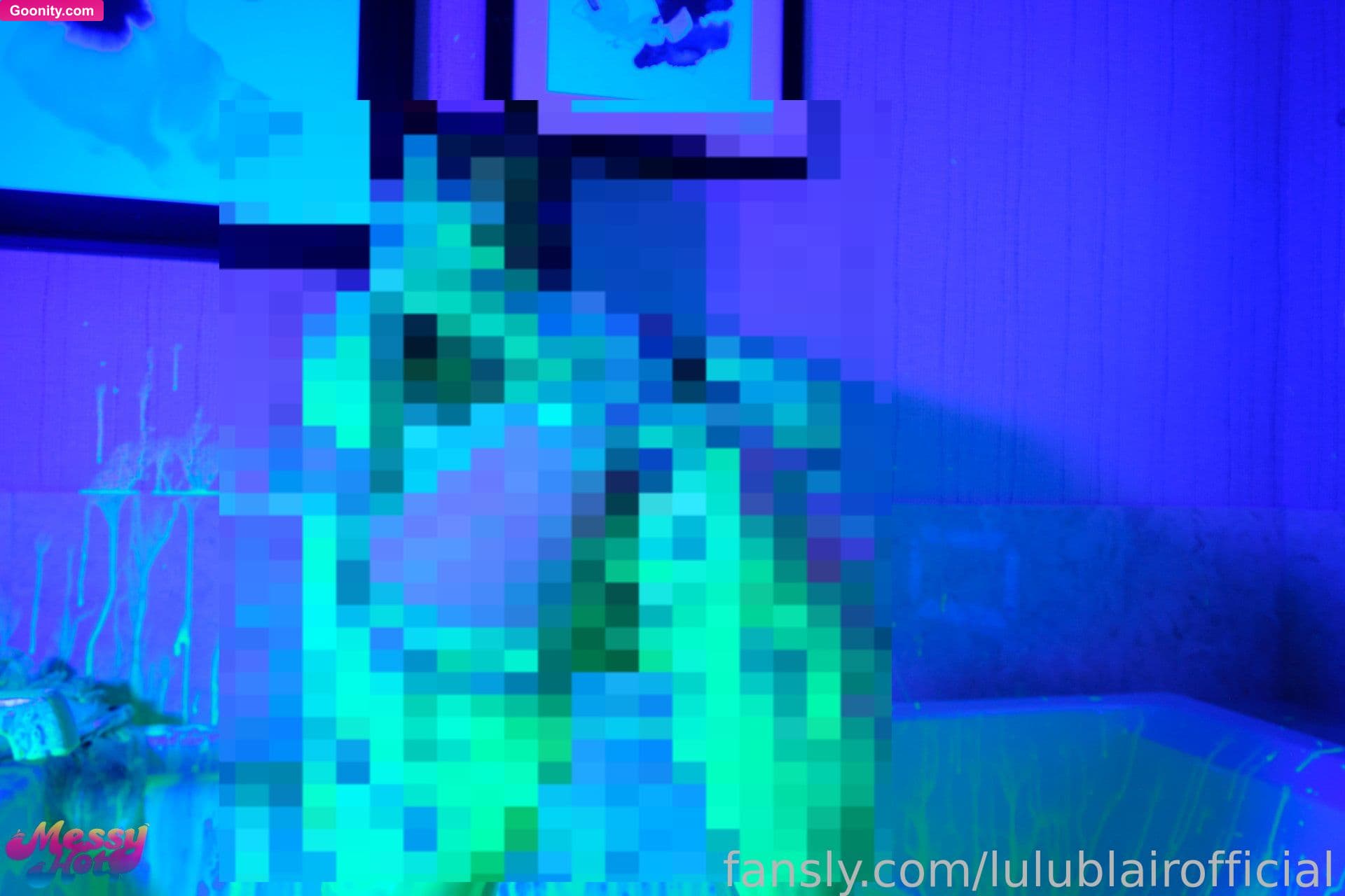 LuluBlairOfficial on OnlyFans - Never before released photoset! I start off dressed and ready, I get absolutely drenched in warm, gooey green slime, letting it drip and cling to every curve as I slowly slip out of my clothes. The slime felt so incredible that I couldn’t resist getting my hands all messy with it! Then, the lights dim, and blacklights flicker on, making every drop glow as I stretch out and show off my soles in the eerie, neon light. I slide a can inside, adding to the wild vibe, before being coated in a whole ne