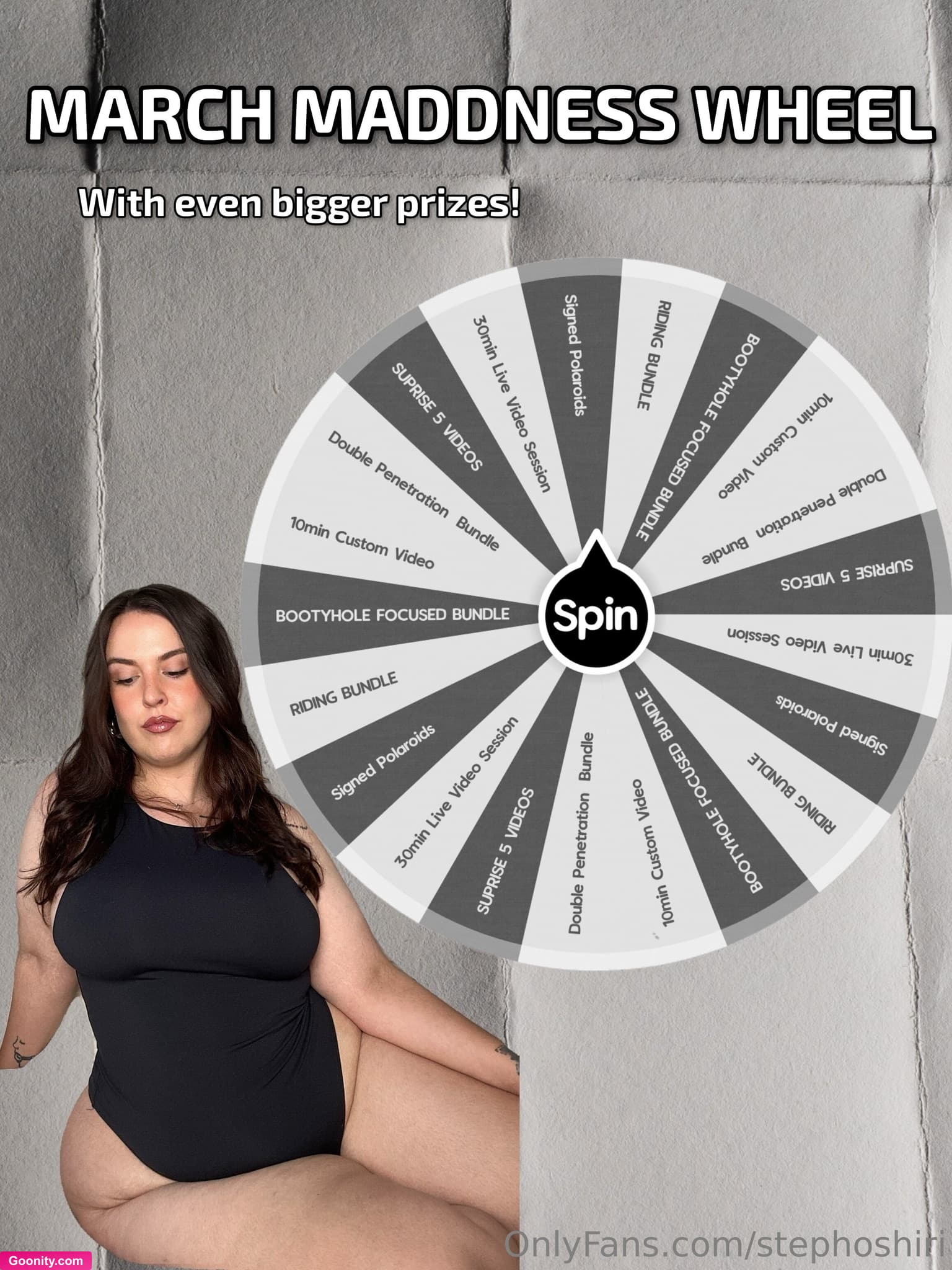 Steph Oshiri on OnlyFans - ITS TIME FOR MARCH MADDNESS! you ready...?$15 for 1 spin$30 ..
