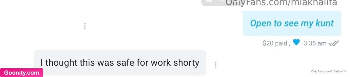 Mia Khalifa on OnlyFans - Oops… lol