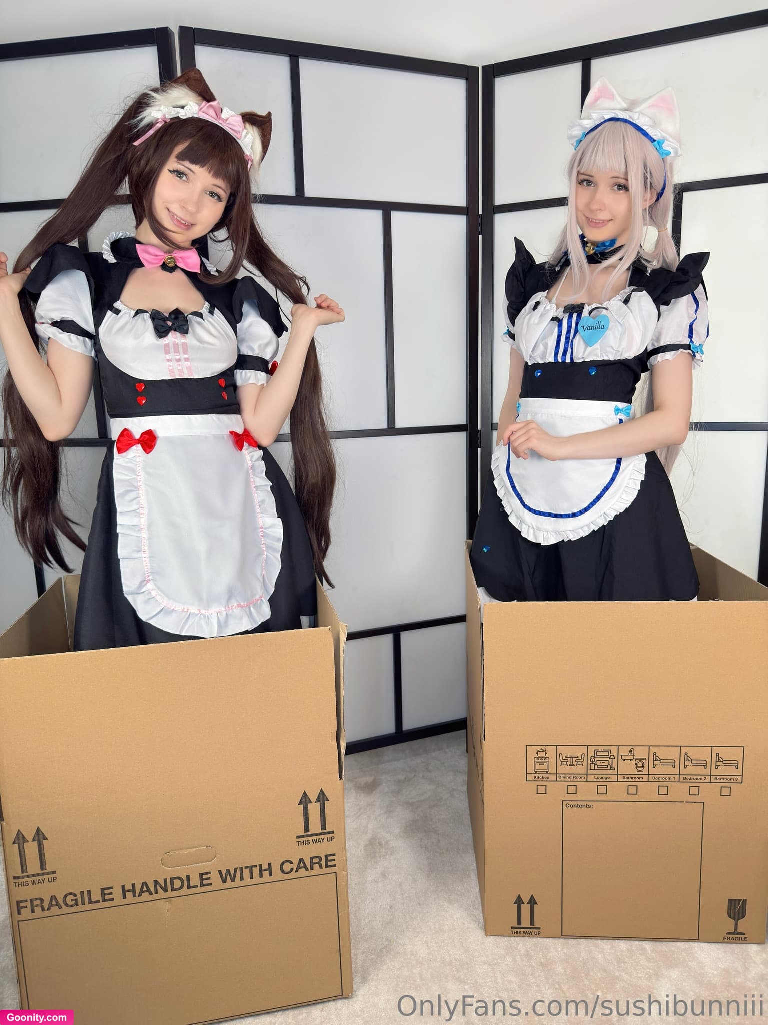 Sushi on OnlyFans - "Master! Will you please let Chocola and Vanilla live with y..