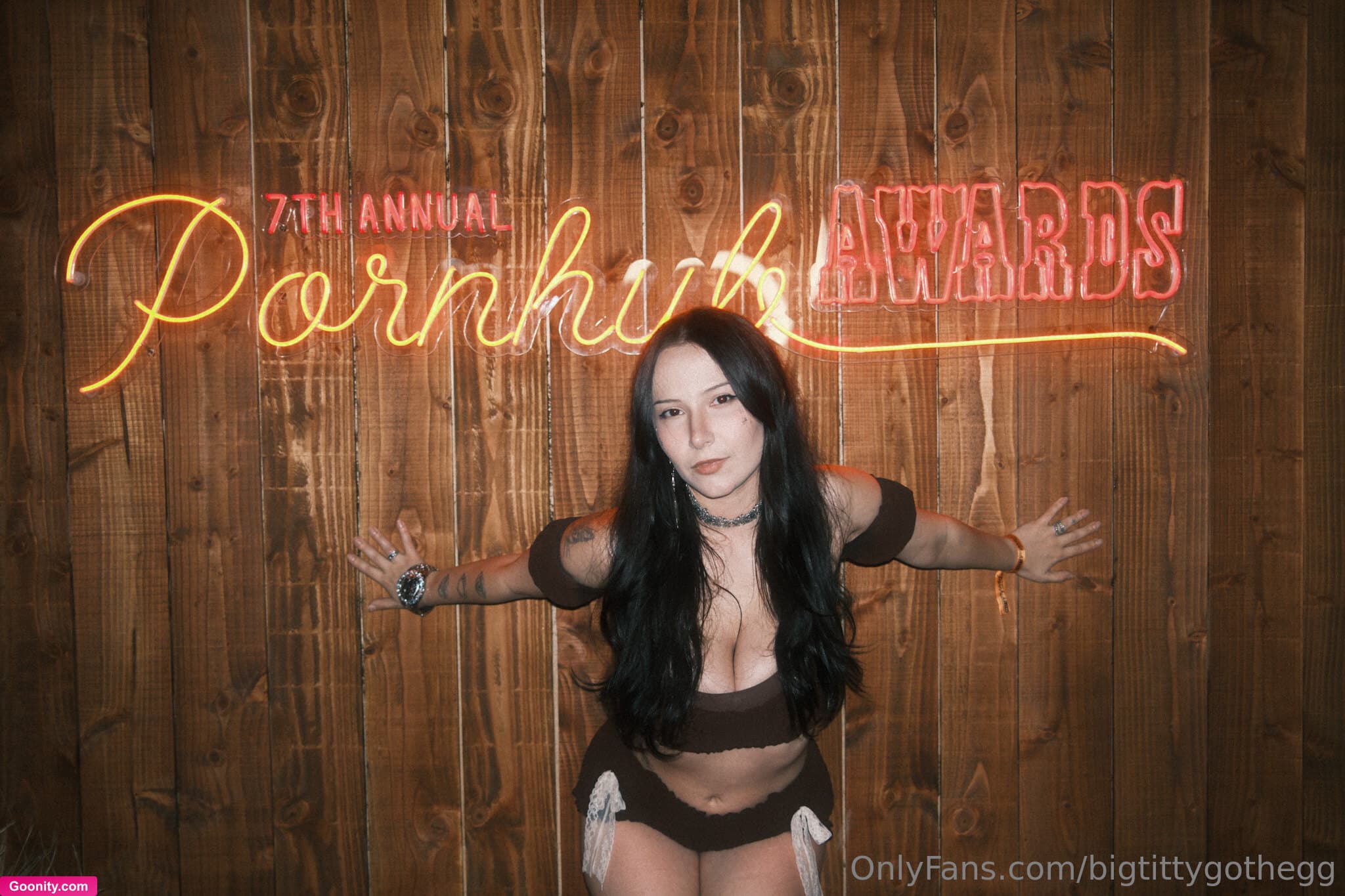 Big Titty Goth Egg on OnlyFans - hey look! i made it!! thank you to everyone who voted!! so insanely grateful for these opportunities 🖤 should i post more BTS content from the night?