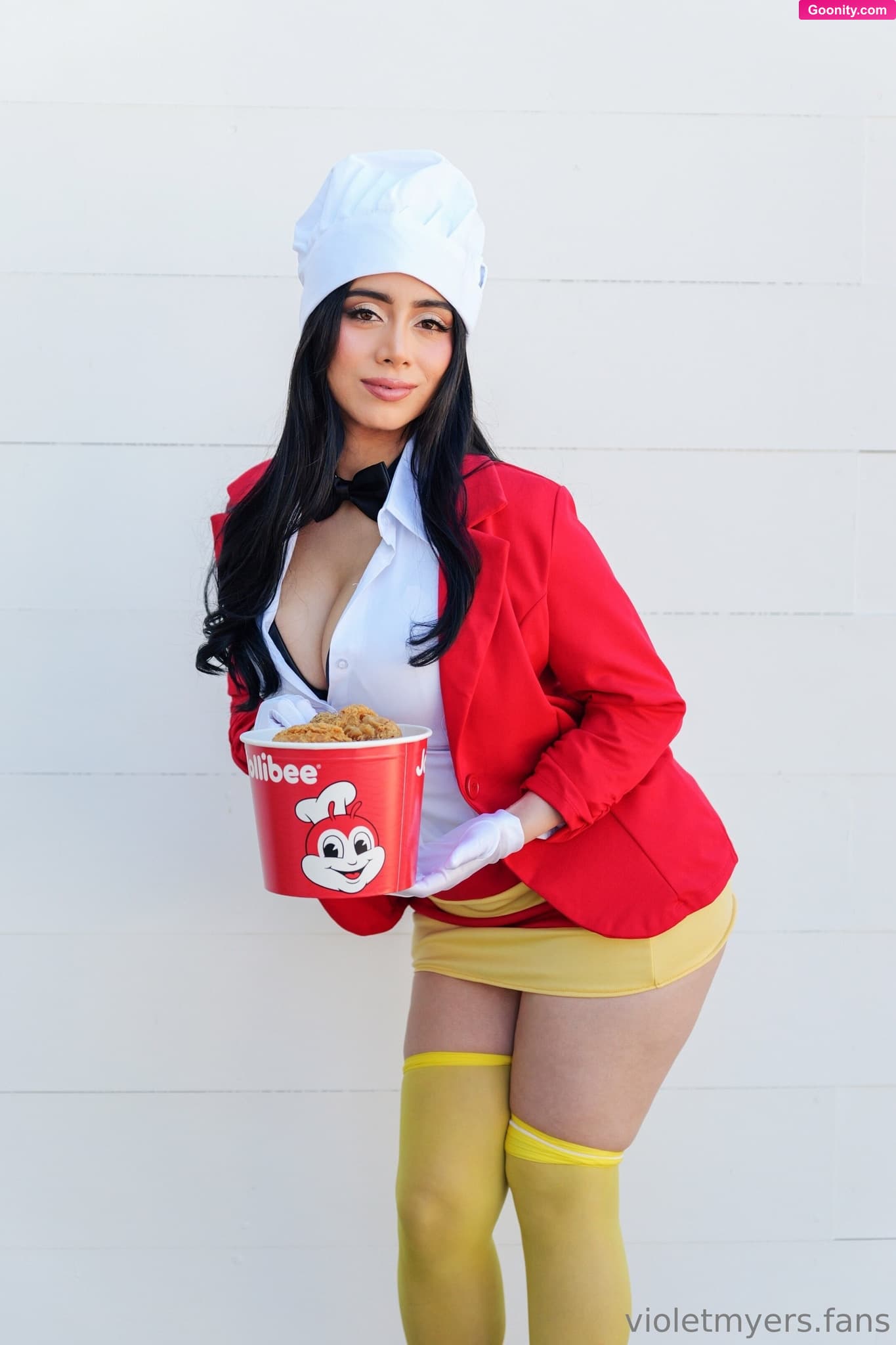 Violet Myers on OnlyFans - 19/31 Days Of Cosplay🐝 Jollibee Hottie!!!! Cum and get it wh..