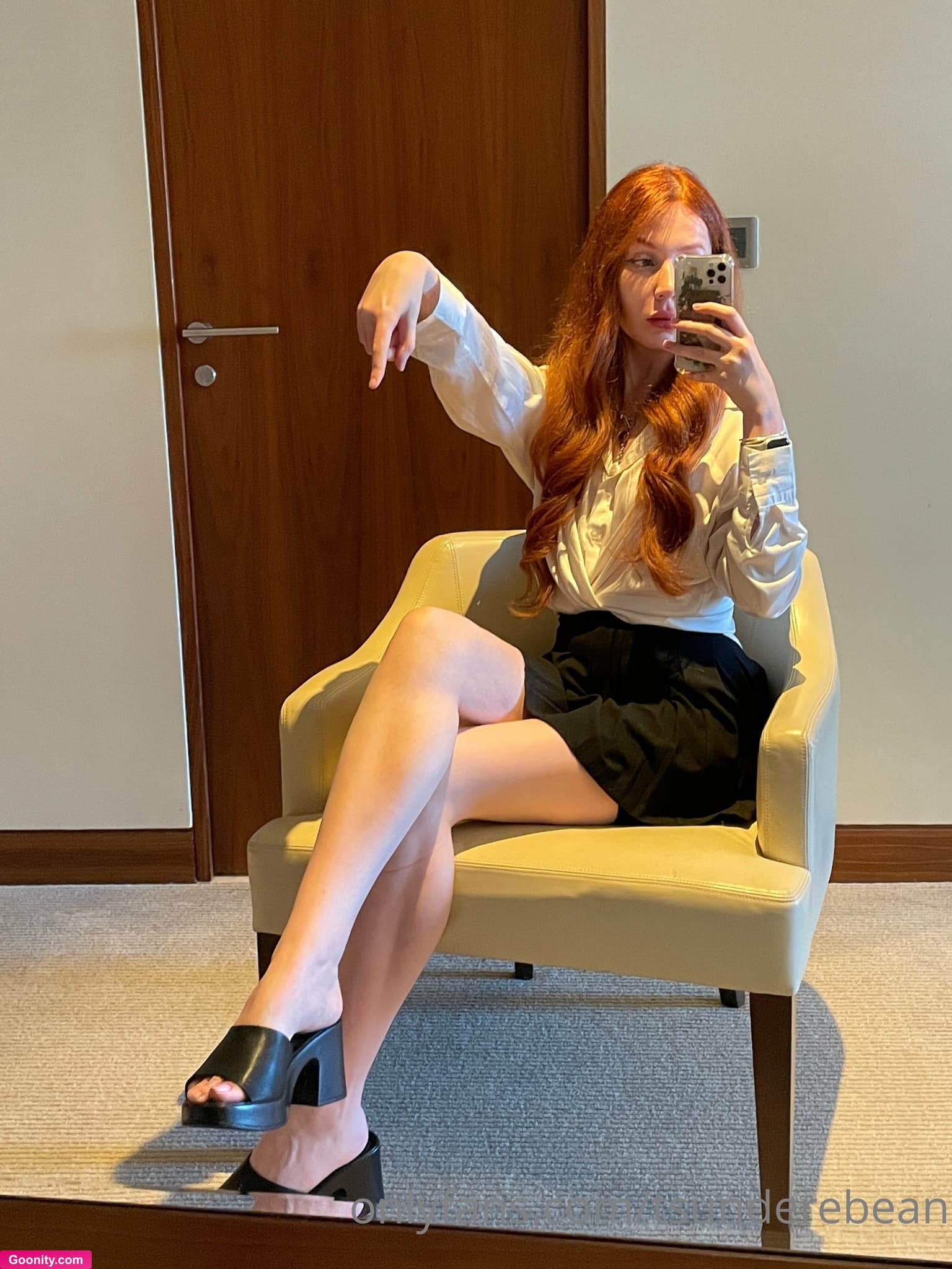 on OnlyFans - Will you worship my sweaty feet in this hotel room? ❤️
