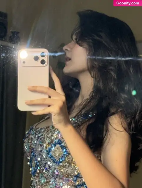 Subhashree Sahu Posing Her Body In Sparkly Dress Nude OnlyFans Photo