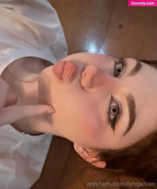 fehgalvao Posing Her Face In White Shirt Nude OnlyFans Photo