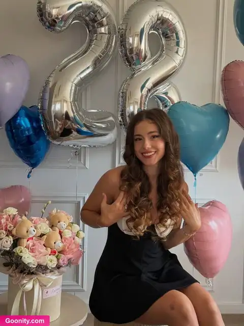 Gil Liany Flashing Her Tits In Black Dress Nude Instagram Photo