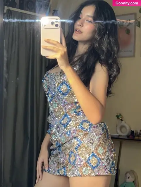Subhashree Sahu Showing Her Body In Sparkly Dress Nude OnlyFans Photo