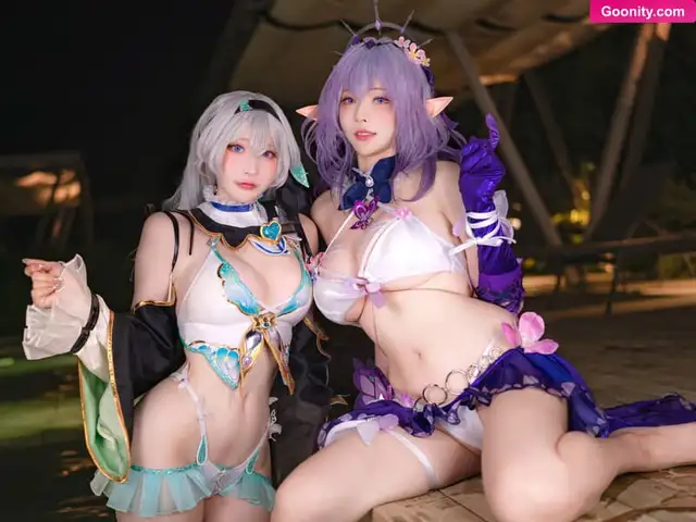 Lilim Azra Showing Her Tits In Sexy Cosplay Nude OnlyFans Photo